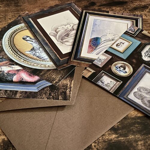 曽根絵里子「ポストカード5枚組　bubbles」